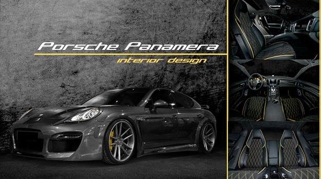 Porsche Panamera z wnętrzem przygotowanym przez Carlex Design /Carlex Design
