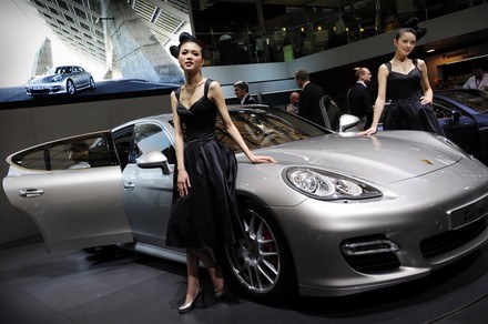 Porsche panamera /AFP