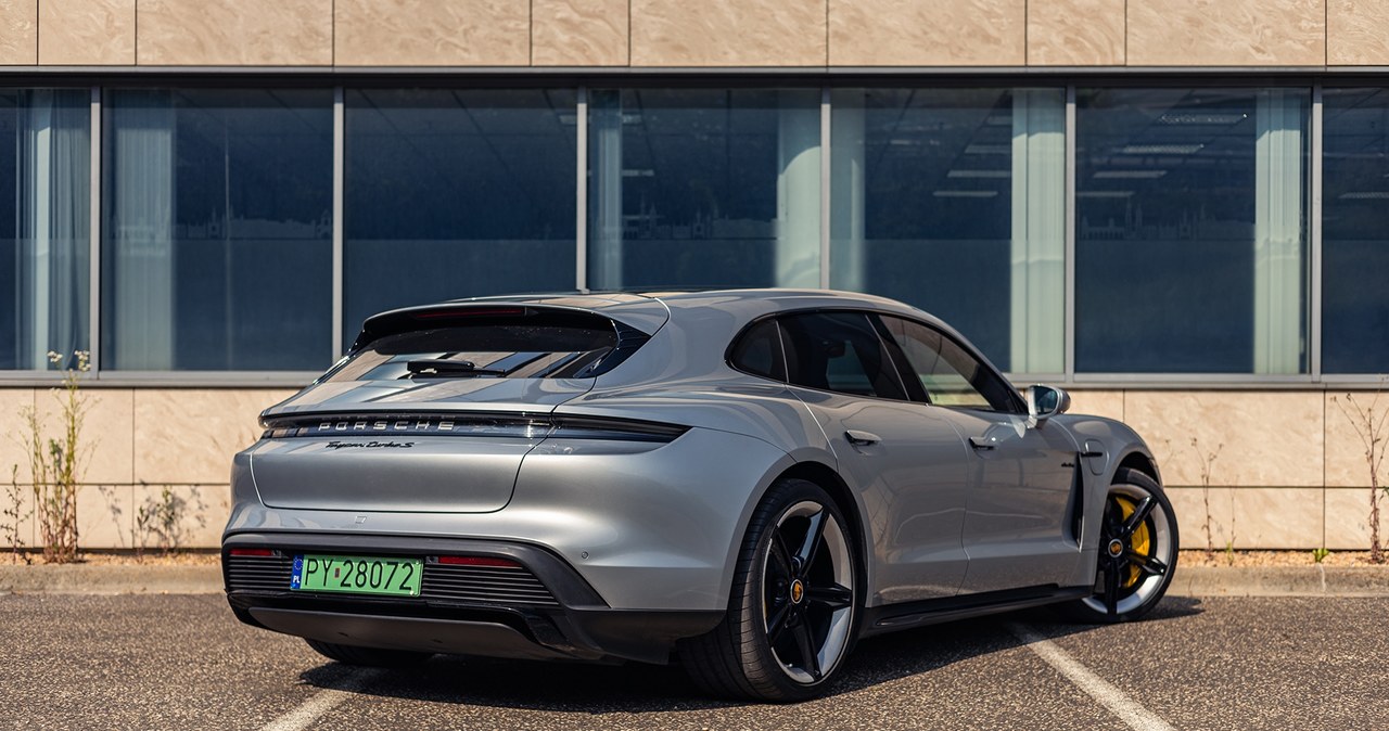 Porsche Taycan Turbo S Sport Turismo /Karol Tynka /INTERIA.PL