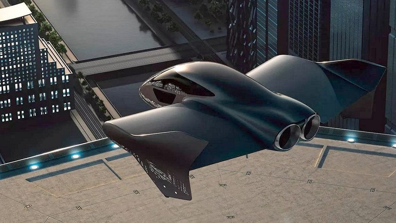 Porsche też będzie miało swój latający samochód. „Wygląda jak pojazd Batmana” /Geekweek