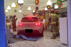 Porsche wjechało do żłobka. O włos od tragedii w Lublinie