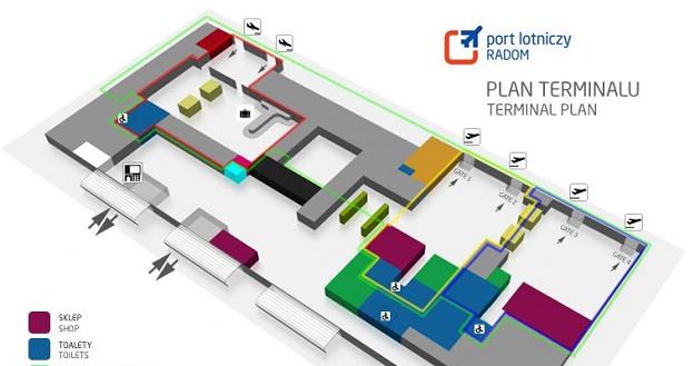 Port Lotniczy Radom - terminal /Informacja prasowa