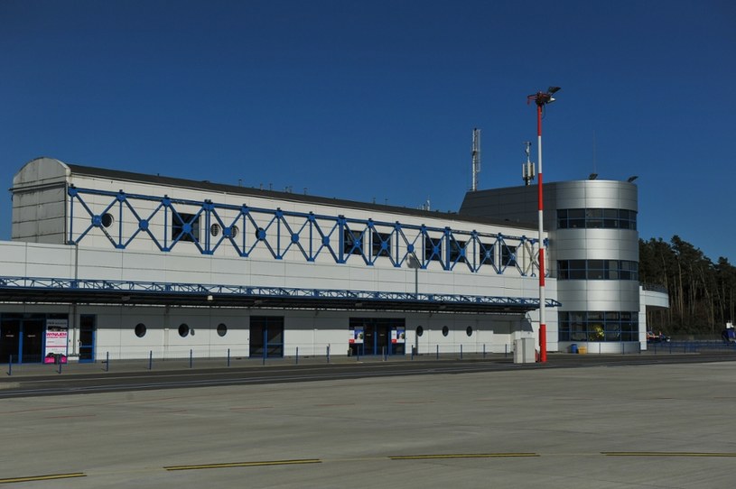 Port lotniczy Szczecin-Goleniów. /Fot. Gerard/REPORTER /East News