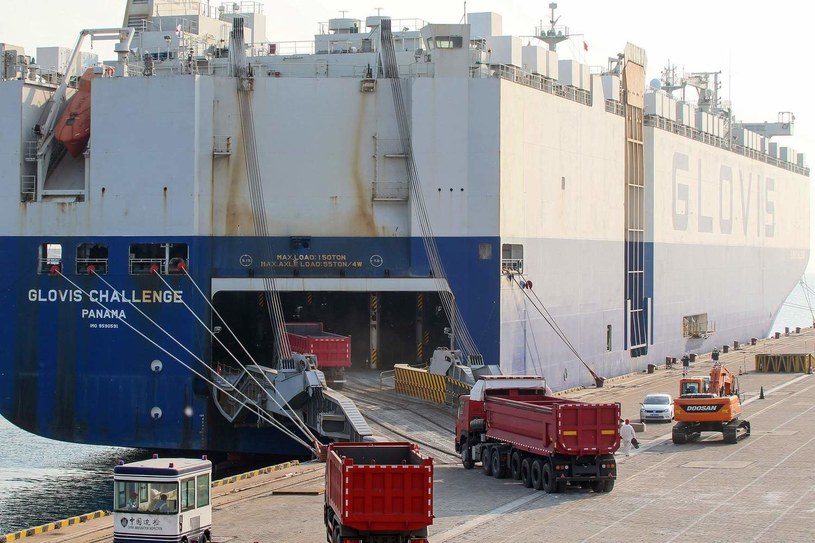 Port w chińskim Yantai /AFP