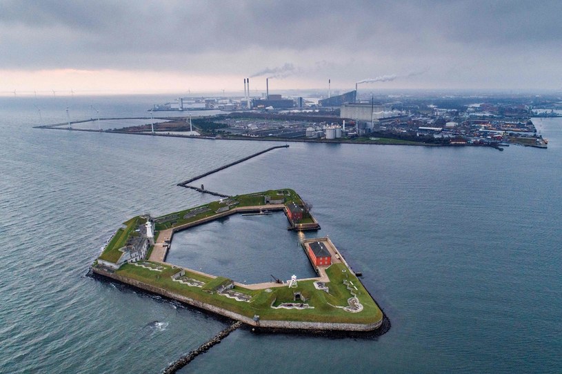 Port w Kopenhadze - tutaj powstanie sztuczna wyspa Lynetteholm /AFP