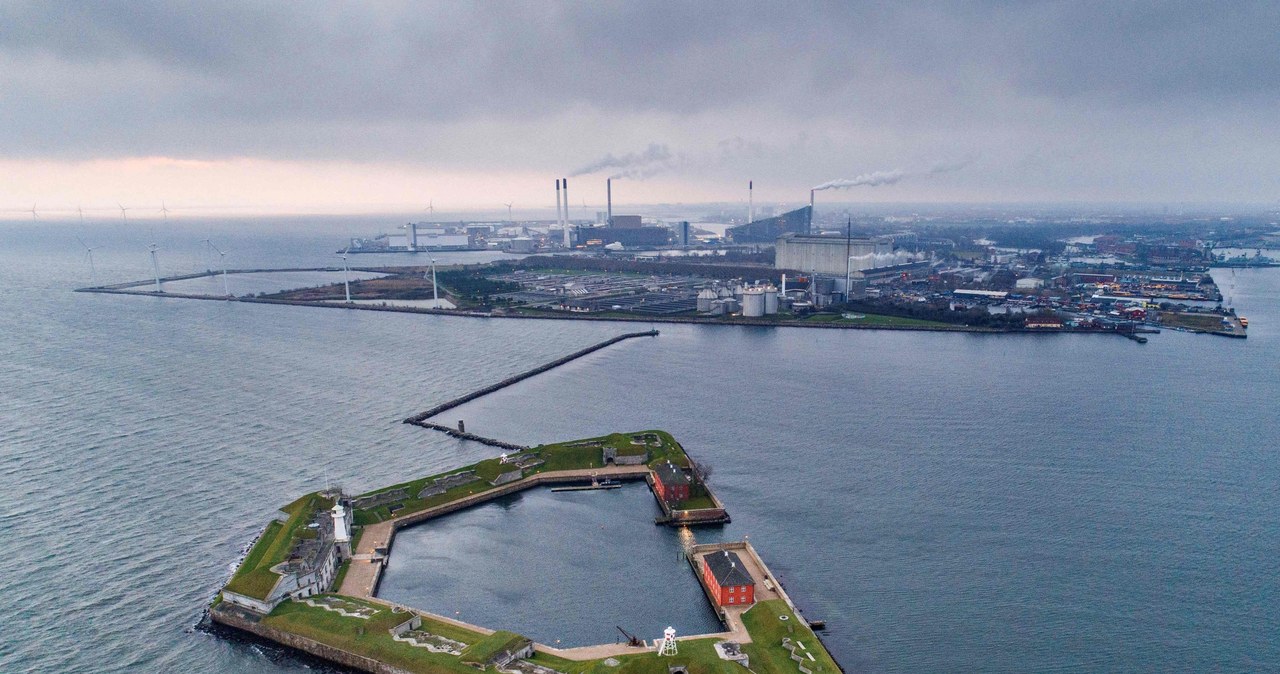 Port w Kopenhadze - tutaj powstanie sztuczna wyspa Lynetteholm /AFP