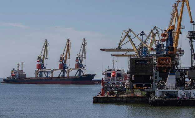 Port w Mariupolu /Sergei Ilnitsky /PAP/EPA