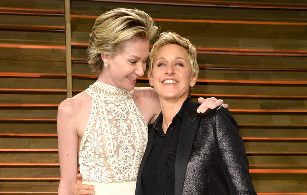 Portia de Rossi i Ellen DeGeneres /Pascal Le Segretain /Getty Images