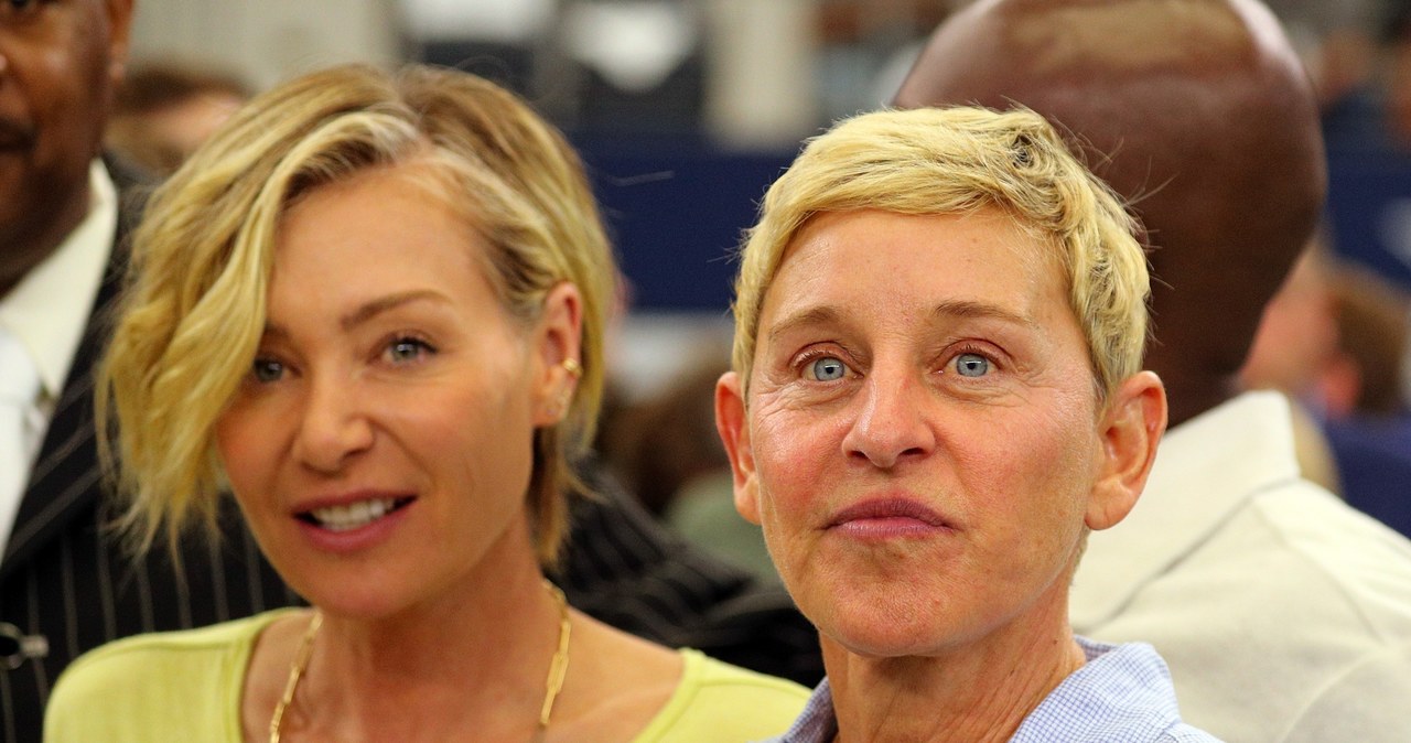 Portia de Rossi i Ellen DeGeneres /STRINGER /Getty Images