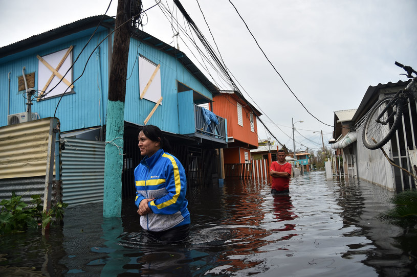 Portoryko: Huragan Maria to największa katastrofa naturalna w tym stuleciu /Hector Retamal /AFP