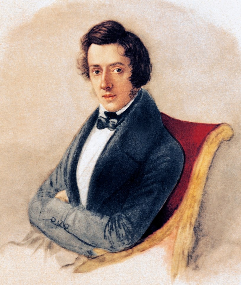 Portret Fryderyka Chopina autorstwa Marii Wodzińskiej /Getty Images