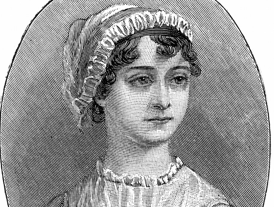 Portret Jane Austen (Zdj. archiwalne) /DPA/reprodukcja /PAP/EPA