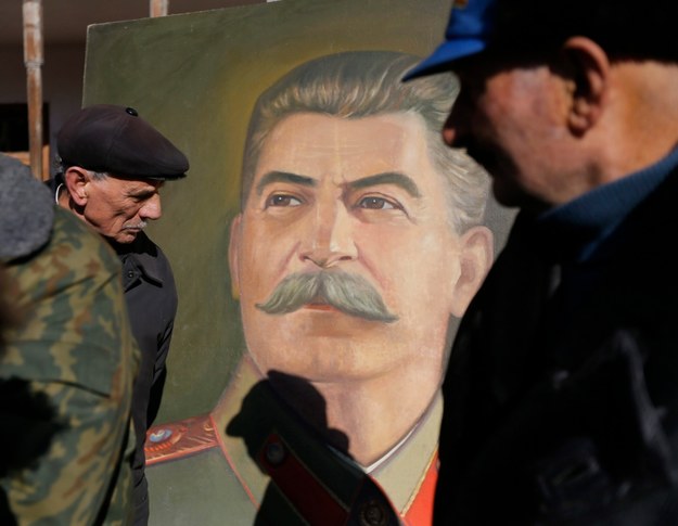 Portret Józefa Stalina /ZURAB KURTSIKIDZE /PAP/EPA