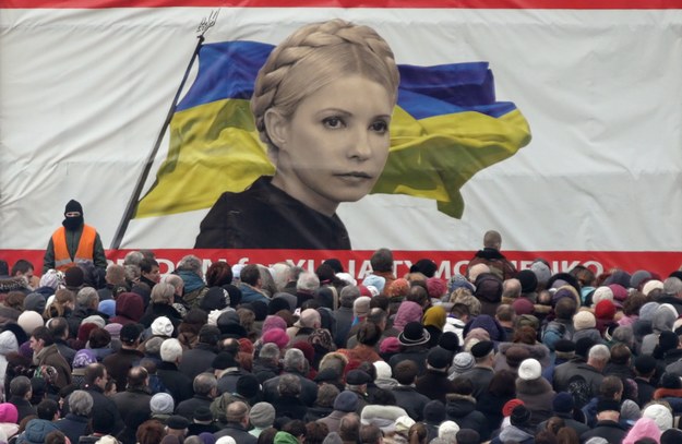 Portret Julii Tymoszenko /MAXIM SHIPENKOV    /PAP/EPA
