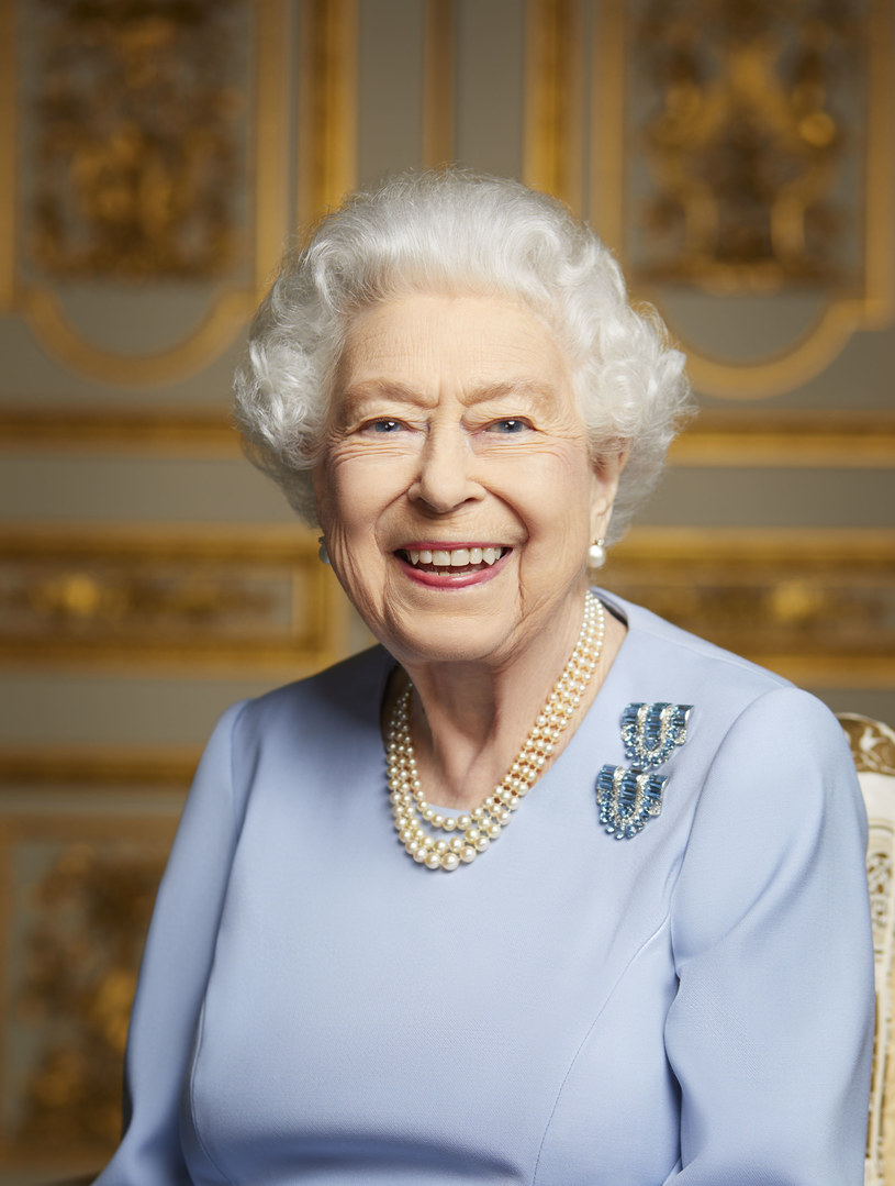 Portret królowej Elżbiety II /ROYAL HOUSEHOLD BUREAU /Getty Images