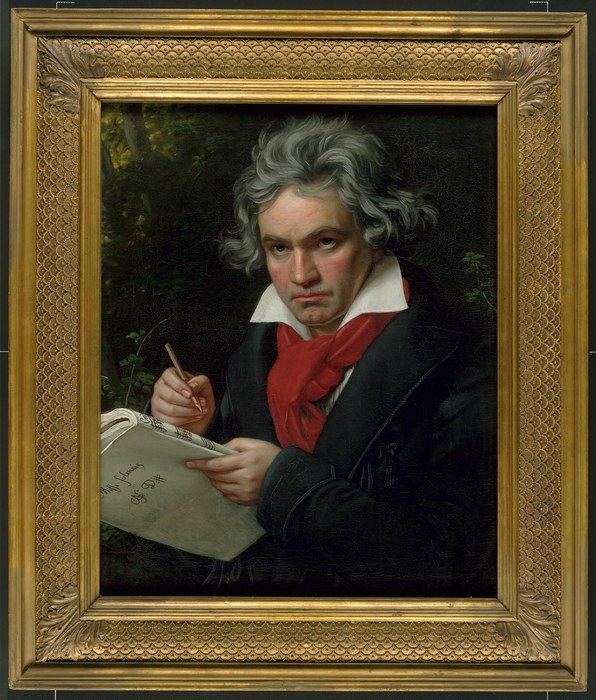 Portret Ludwiga van Beethovena pędzla Josepha Karla Stielera, rok 1820. /Beethoven-Haus Bonn /Materiały prasowe