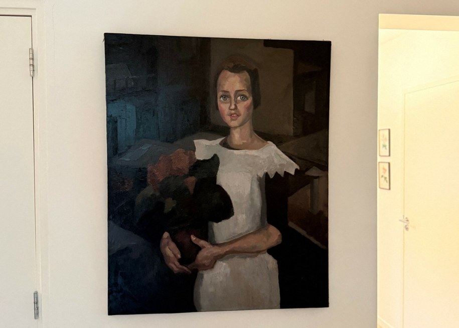 „Portret młodej dziewczyny” („Portret van een jong meisje”) autorstwa holenderskiego malarza Toona Keldera. /HANDOUT/AFP/East News /East News