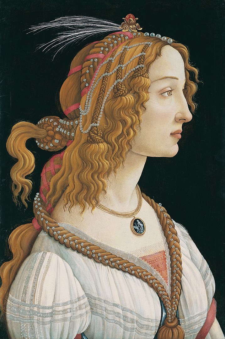 "Portret młodej kobiety" autorstwa Sandro Botticelliego, jednego ze Starych Mistrzów. Termin ten odnosi się do wybitnych malarzy, tworzących w Europie od XV do XVIII wieku. Byli to wykształceni artyści, uznawani za najlepszych w swoim fachu. Wykorzystywanie żółtka do tworzenia swoich obrazów, był wyrazem ich artystycznego geniuszu /Sandro Botticelli /Wikipedia