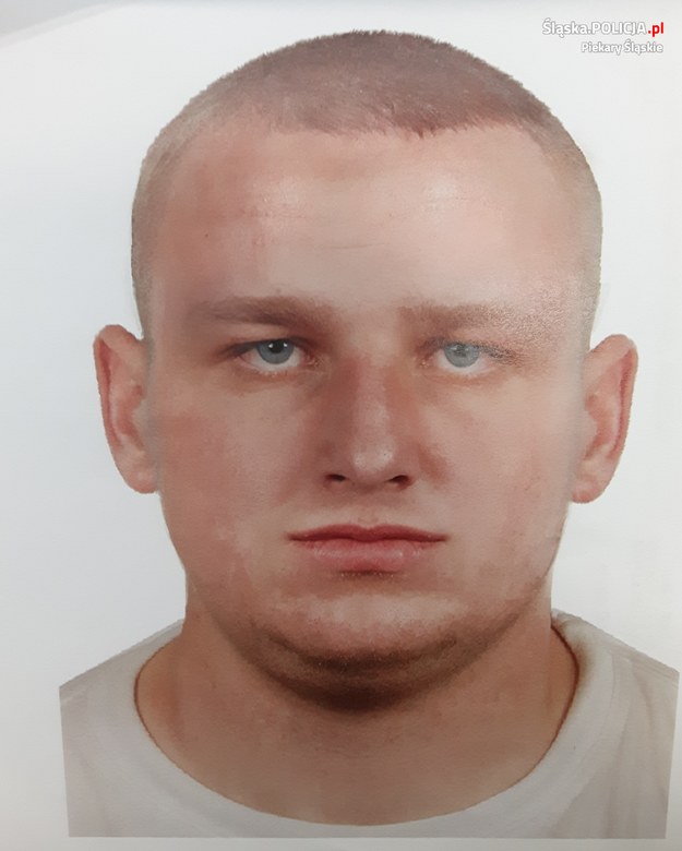 Portret pamięciowy poszukiwanego mężczyzny /slaska.policja.gov.pl /