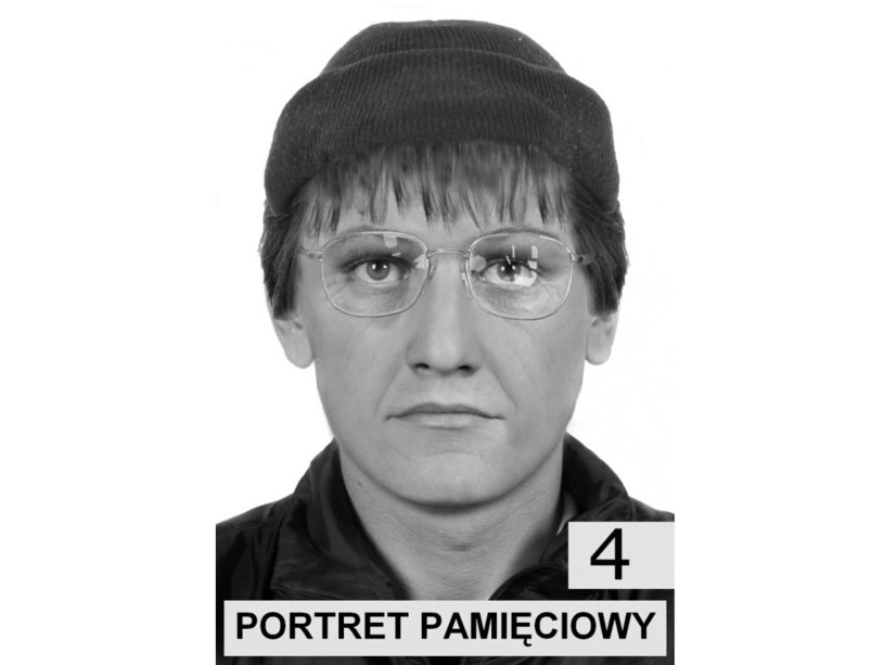 Portret pamięciowy poszukiwanego /Policja