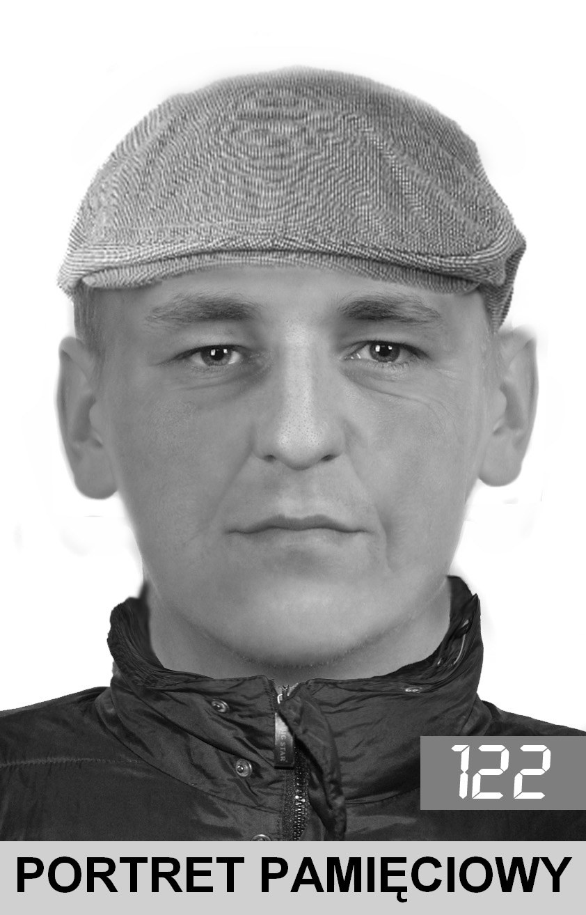 Portret pamięciowy. /Małopolska Policja /Policja