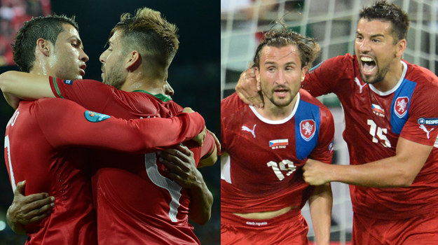 Pierwszy ćwierćfinał Euro 2012 Portugalia czy Czechy? /fot /AFP