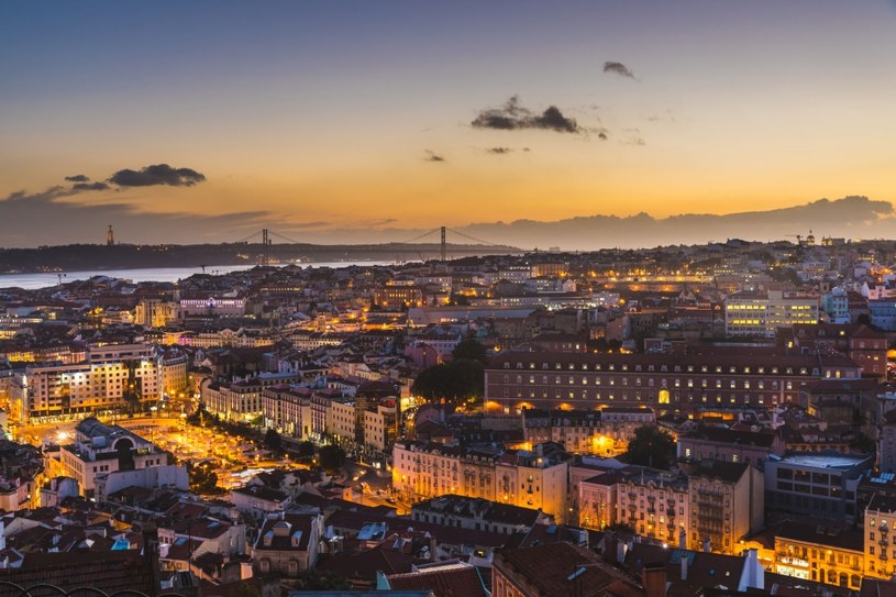 Portugalia ma rekordowo wysoki deficyt budżetowy. Na zdj. Lizbona /123RF/PICSEL