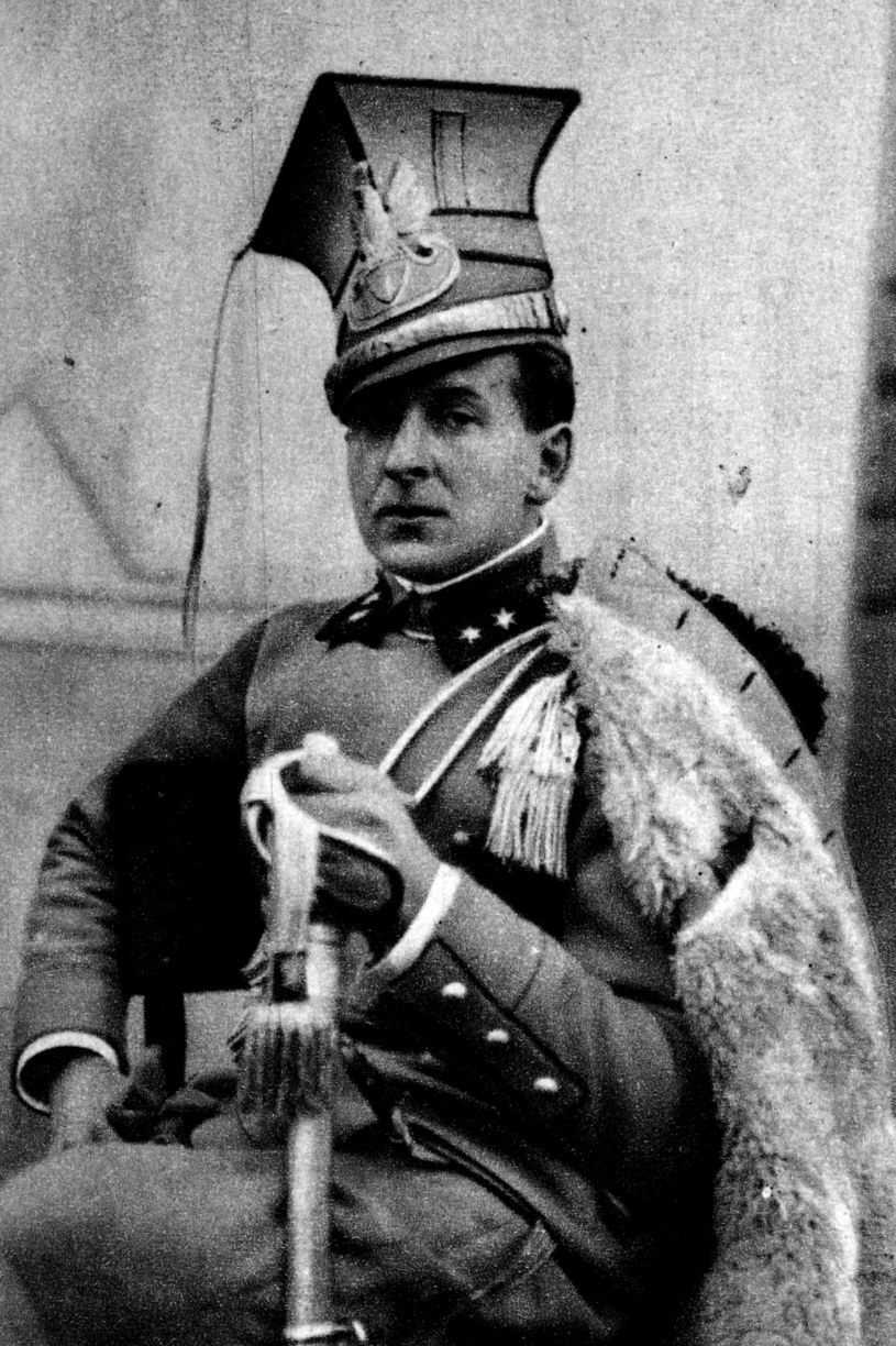 Porucznik Bolesław Wieniawa-Długoszowski, I Brygada Legionów (zdjęcie z 1915 r.) /Piotr Mecik /Agencja FORUM