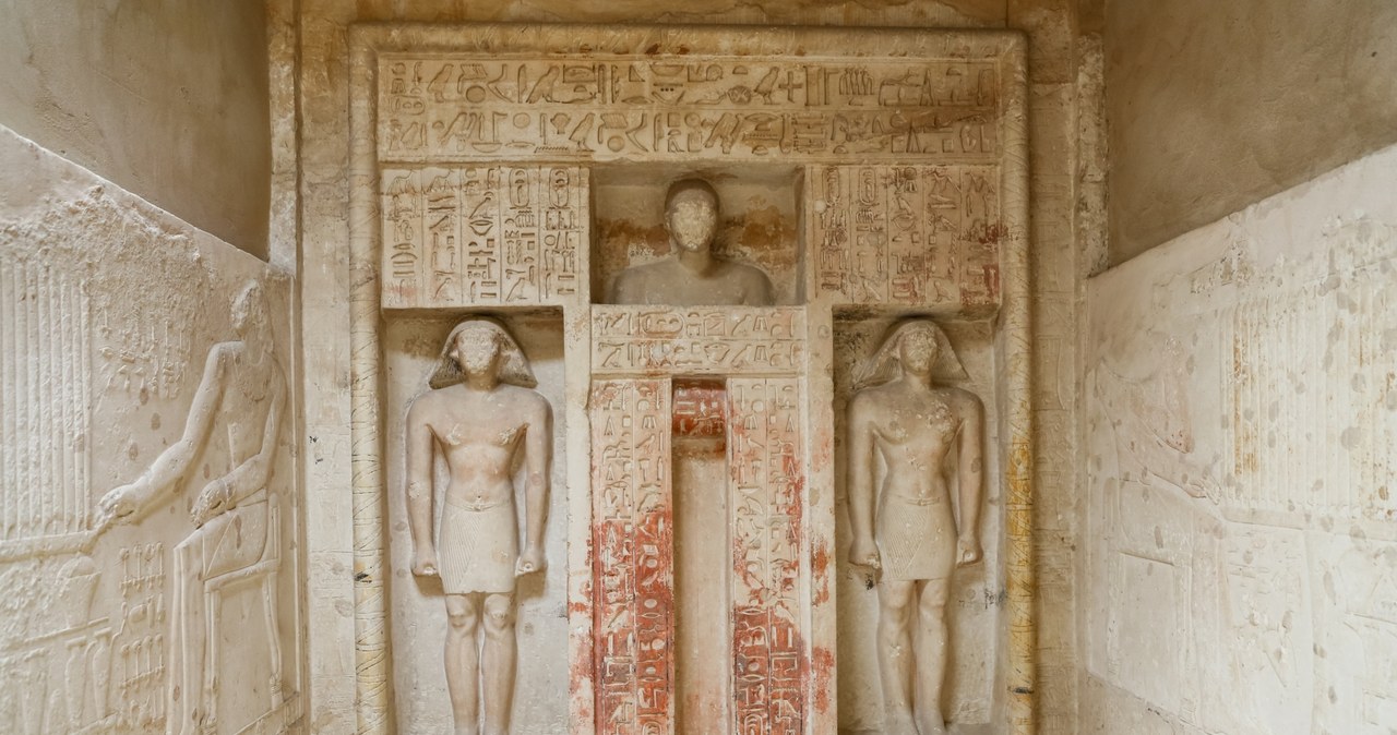 Posagi bóstw w egipskich grobowcach są niezwykle ważne w starożytnej kulturze /123RF/PICSEL