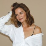 Posągowa Katie Holmes skradła show. W tej spódnicy wyglądała jak bogini