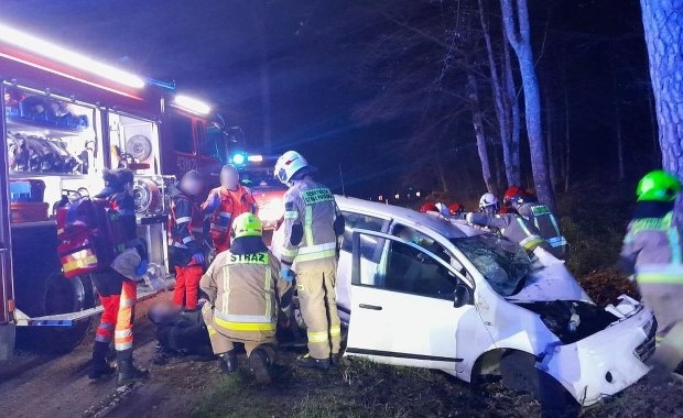 Pościg przy granicy z Białorusią. Pięć osób trafiło do szpitala