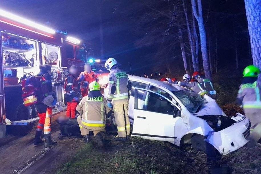 Pościg przy granicy /Podlaski Oddział Straży Granicznej /Materiały prasowe