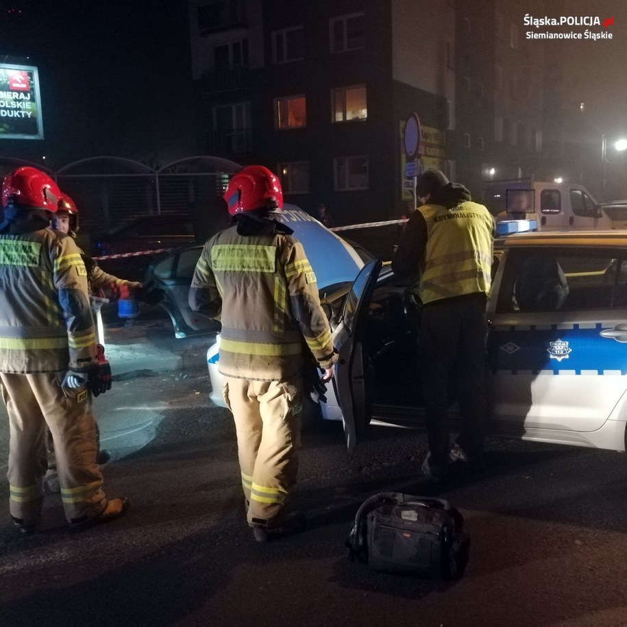 Pościg w Siemianowicach Śląskich /Policja