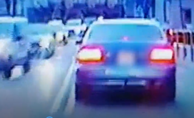 Pościg za 17-latkiem w kradzionym aucie. Zobacz film!