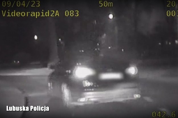 Pościg za kierowcą forda focusa /foto. KPP w Strzelcach Kraj. /Policja