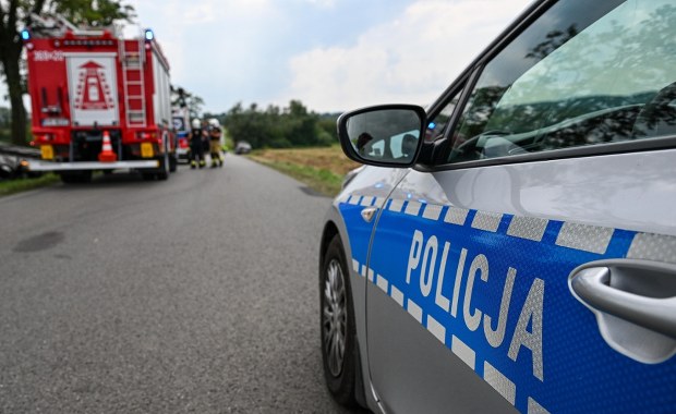 Pościg zakończony uderzeniem w drzewo. Policjant trafił do szpitala, zatrzymano sprawcę