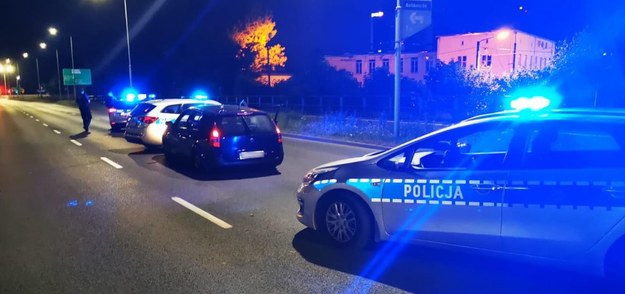 Pościg zakończył się w Katowicach /Policja