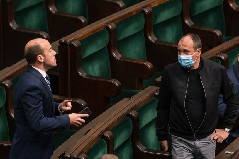 Poseł Borys Budka i poseł Paweł Kukiz / Jacek Dominski /REPORTER /East News