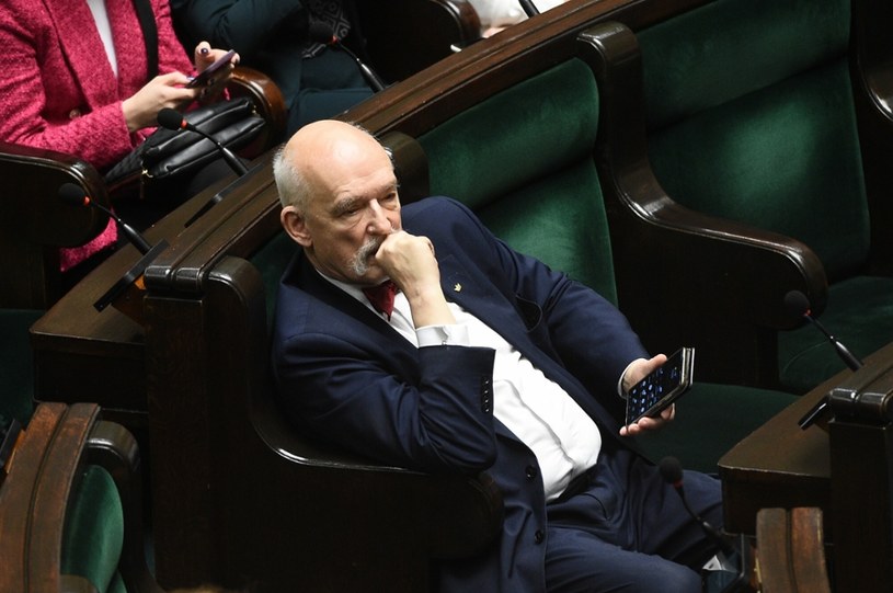 Poseł Janusz Korwin-Mikke /Zbyszek Kaczmarek /Reporter