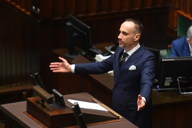 Poseł Janusz Kowalski /Piotr Nowak /PAP