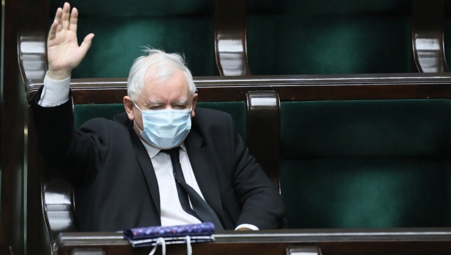 Poseł Jarosław Kaczyński / 	Leszek Szymański    /PAP