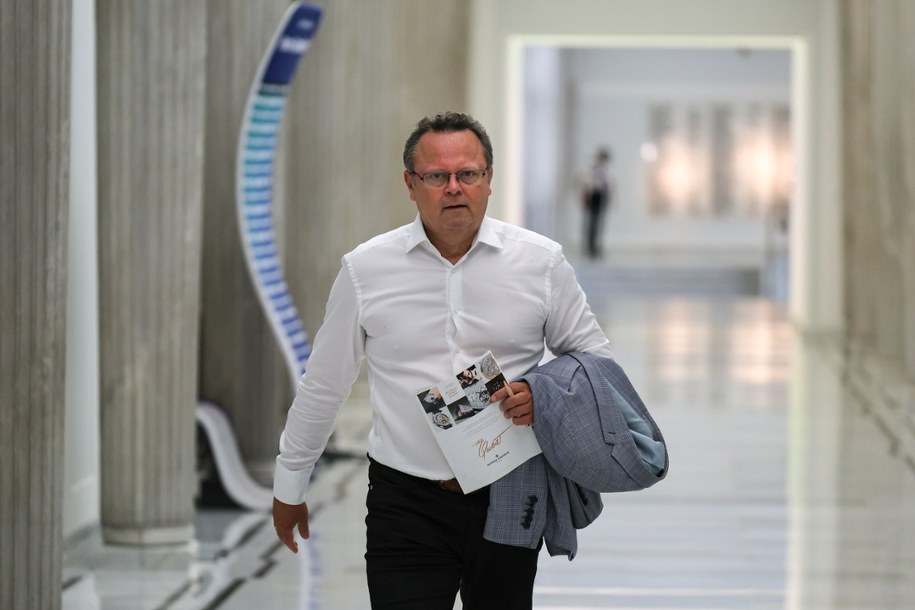 Poseł Lewicy Andrzej Szejna w Sejmie. /Paweł Supernak /PAP