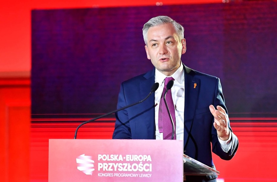 Poseł Parlamentu Europejskiego, lider Wiosny Robert Biedroń / 	Piotr Polak    /PAP