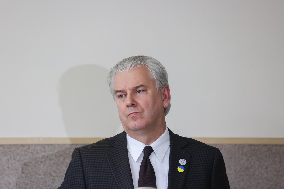 Poseł PO Cezary Grabarczyk na sali Sądu Rejonowego w Łodz /Marian Zubrzycki /PAP