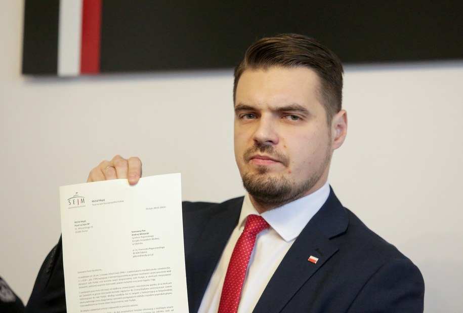 Poseł Porozumienia Michał Wypij / 	Tomasz Waszczuk    /PAP