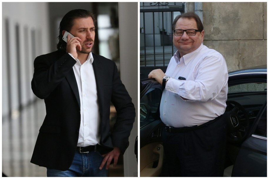 Posełowi Tomasz Kaczmarek i Ryszard Kalisz /Leszek Szymański/ Radek Pietruszka /PAP