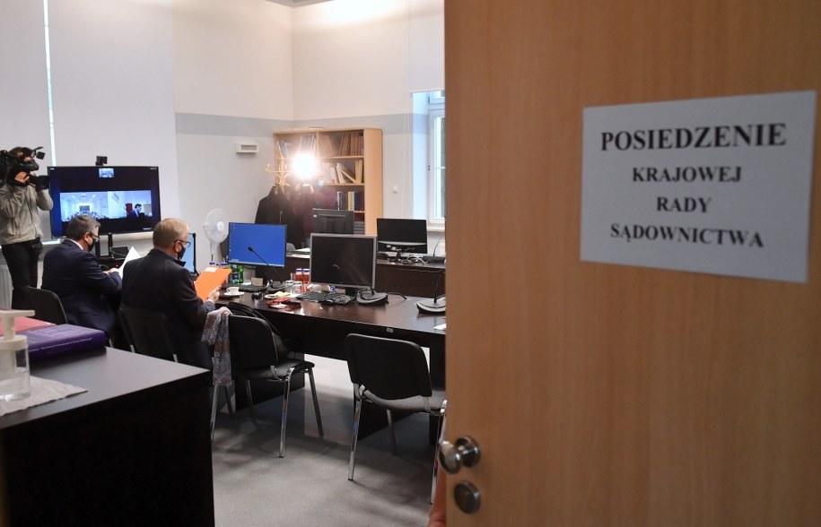 Posiedzenie Krajowej Rady Sądownictwa w Warszawie / 	Radek Pietruszka   /PAP