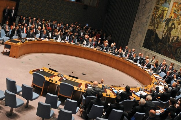 Posiedzenie Rady Bezpieczeństwa ONZ /Peter Foley /PAP/EPA