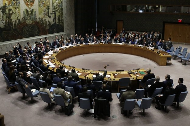 Posiedzenie Rady Bezpieczeństwa ONZ /JASON SZENES    /PAP/EPA