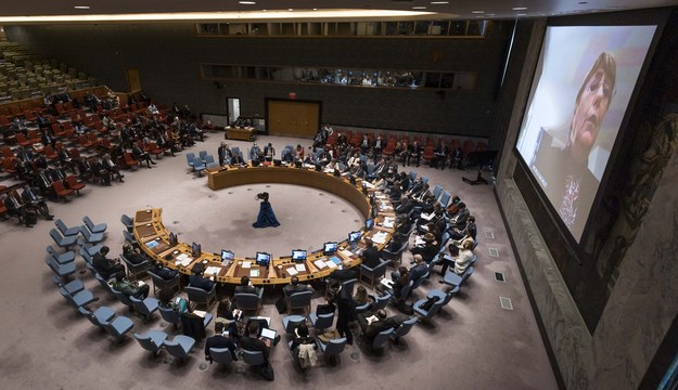 Posiedzenie Rady Bezpieczeństwa ONZ /JUSTIN LANE /PAP/EPA